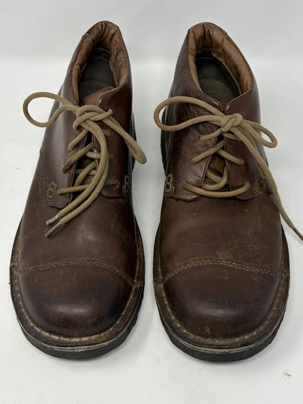Keen men's brown chukka boots US 9 ankle leather lace up